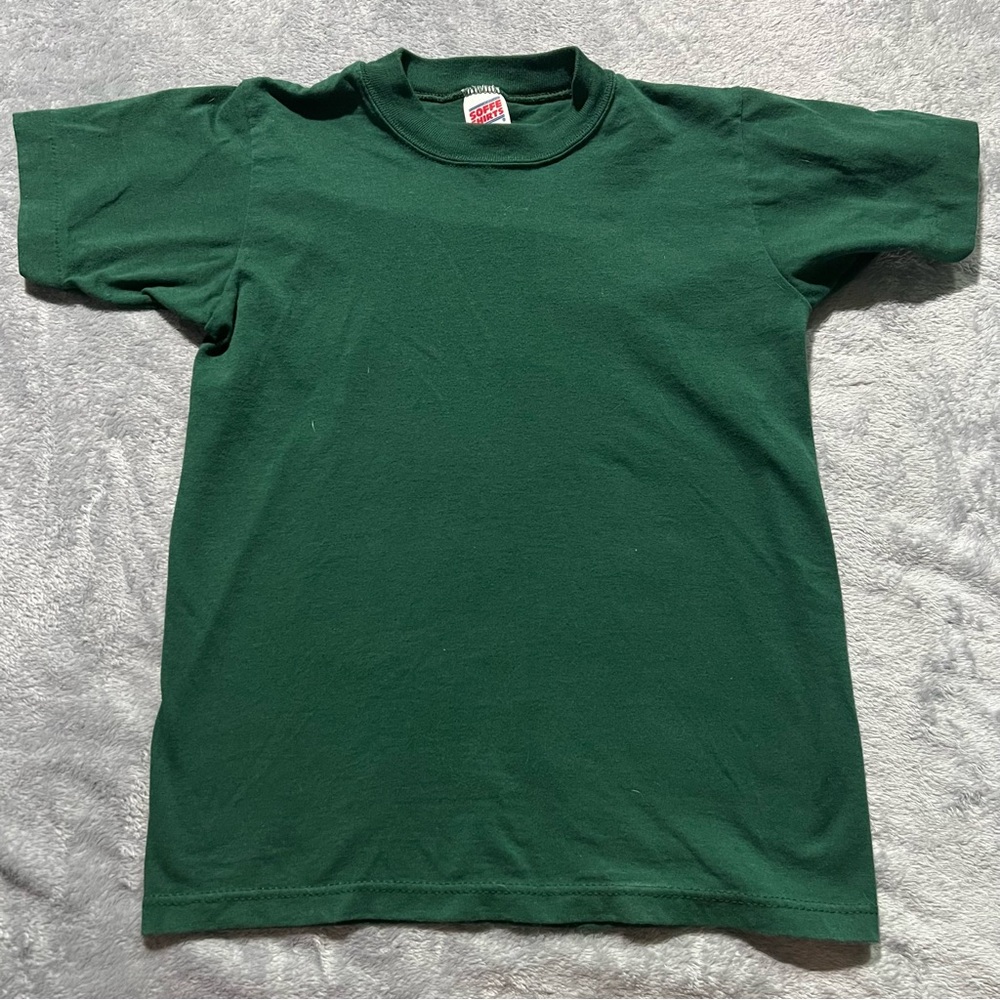 Soffe Green Short Sleeve Baby Tee